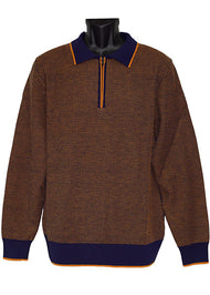 Cigar Sweater # LP403 Orange Combo