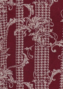 Cigar Zipper Polo Sweater # P515 Ruby
