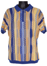 Load image into Gallery viewer, Cigar Zipper Polo Shirt # PJ1616 Royal
