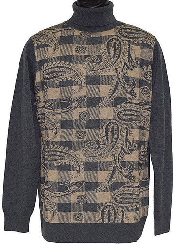 Cigar Sweater # T342 Charcoal