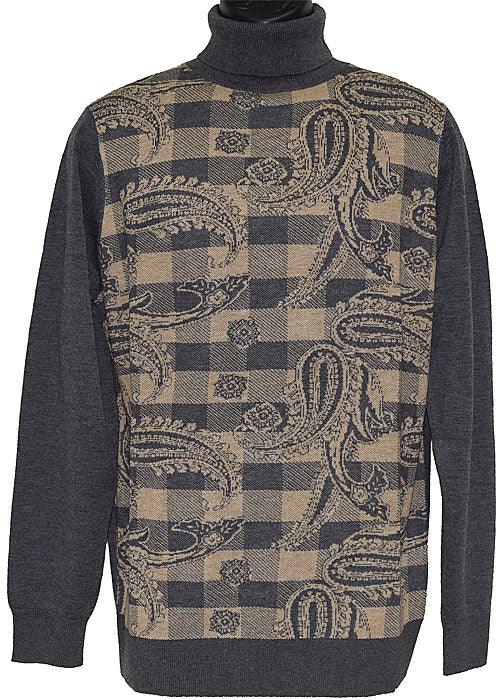 Cigar Sweater # T342 Charcoal - Alligator World