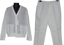 Load image into Gallery viewer, Cigar Jacket/Pants Set Weekly Deal # WS50787 White
