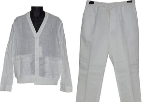 Cigar Jacket/Pants Set Weekly Deal # WS50787 White