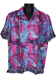 Cigar Satin Shirt # CS611 Turquoise - Alligator World
