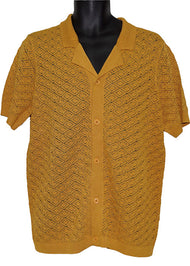 Cigar Shirt # KS1551 Gold