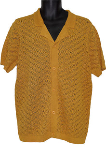 Load image into Gallery viewer, Cigar Shirt # KS1551 Gold
