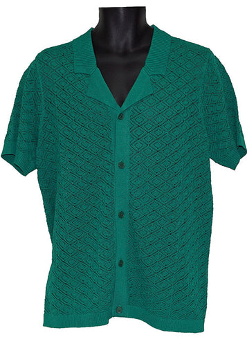 Cigar Shirt # KS1551 Green