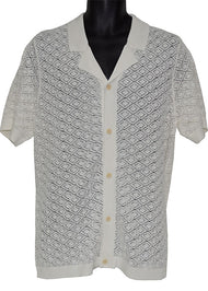 Cigar Shirt # KS1551 Off-White