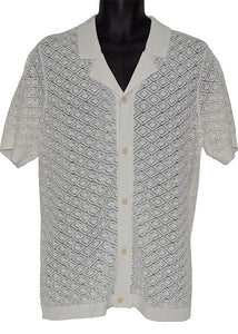 Cigar Shirt # KS1551 Off White