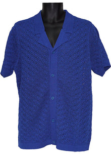 Load image into Gallery viewer, Cigar Shirt # KS1551 Royal
