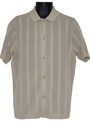 Cigar Shirt # KS1552 Beige