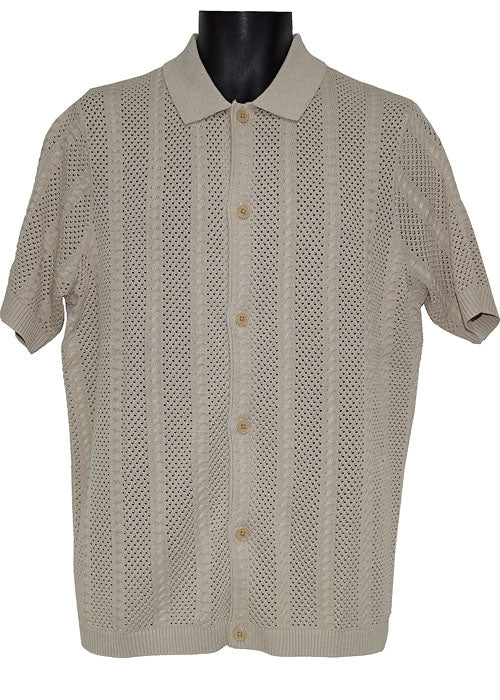 Cigar Shirt # KS1552 Beige