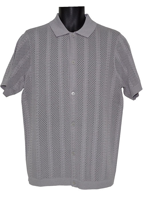 Cigar Shirt # KS1552 Grey