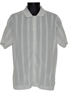 Cigar Shirt # KS1552 White