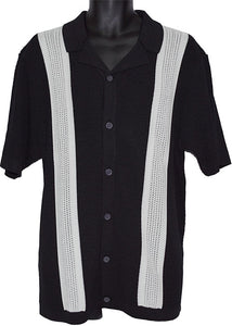 Cigar Shirt # KS1553 Black