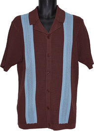 Cigar Shirt # KS1553 Brown