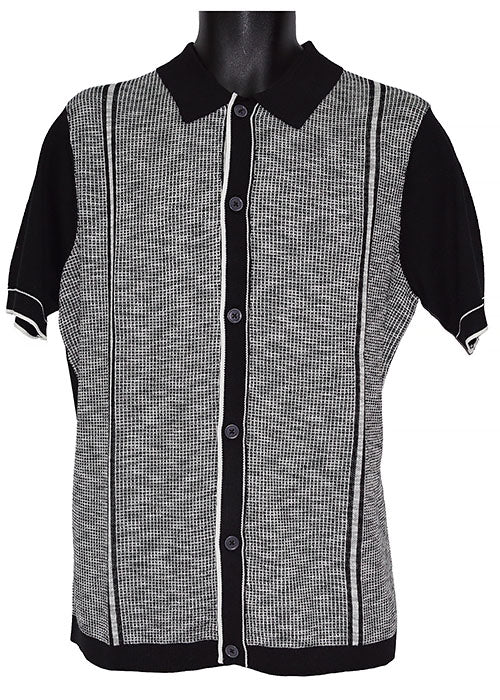 Cigar Shirt # KS1555 Black