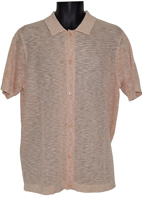 Cigar Shirt # KS1556 Peach