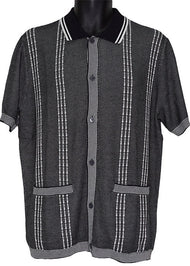 Cigar Shirt # KS1558 Black