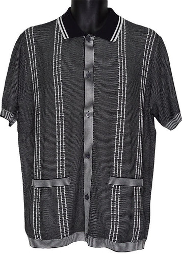 Cigar Shirt # KS1558 Black