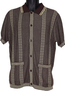 Load image into Gallery viewer, Cigar Shirt # KS1558 Brown
