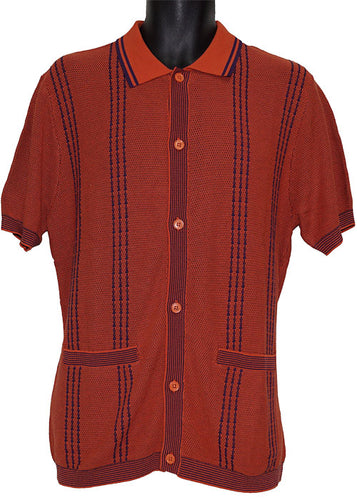 Cigar Shirt # KS1558 Orange