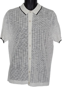 Cigar Shirt # KS1561 White
