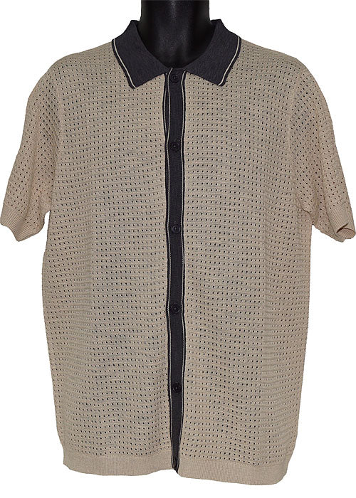 Cigar Shirt # KS1562 Beige