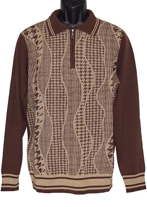 Cigar Sweater # P302 Brown