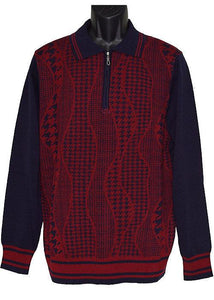 Cigar Sweater # P302 Navy - Alligator World