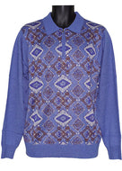 Cigar Sweater # P404 Blue
