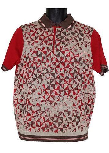 Cigar Shirt # PJ1408 Red