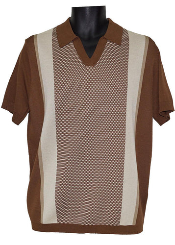 Cigar Shirt # PJ1419 Brown