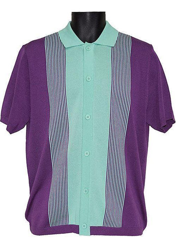 Cigar Shirt # PJ1426 Purple