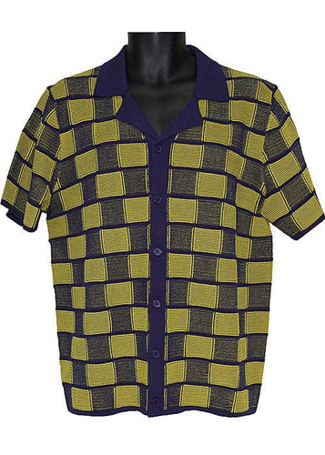 Cigar Shirt # PJ1452 Navy