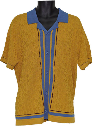 Cigar Shirt # PJ1453 Gold