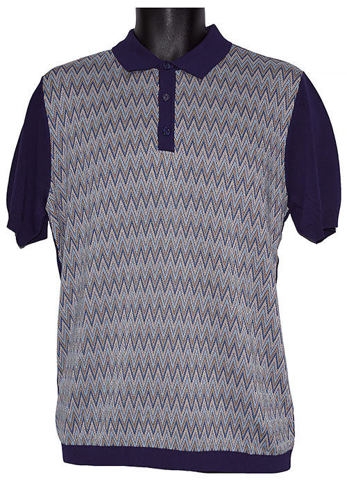 Cigar Shirt # PJ1504 Navy