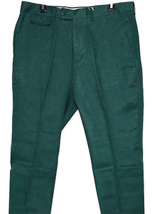 Cigar Linen Pants # SL700 Forest - Alligator World