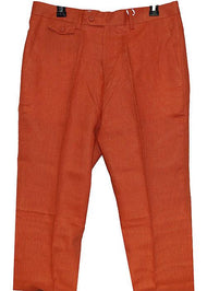 Cigar Linen Pants # SL700 Rust - Alligator World