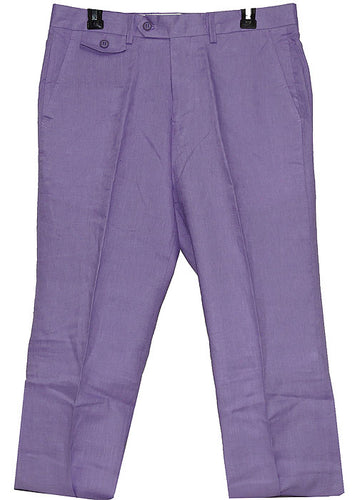 Cigar Linen Pants # SL700 Lavender