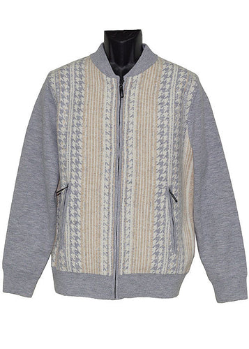 Cigar Sweater Jacket # SWJ1473 Grey