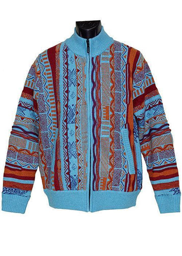 Cigar Sweater Jacket # SWJ1475 Teal