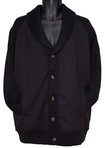 Cigar Sweater Jacket # SWJ72 Black
