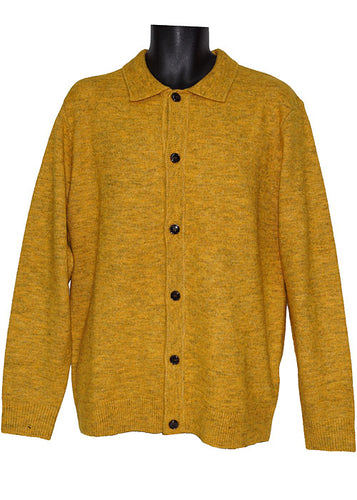 Cigar Button-Down Sweater/Jacket # K531 Gold