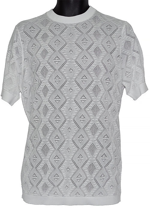 Cigar Crewneck Shirt # CR1675 White