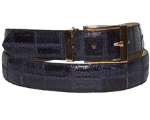 Load image into Gallery viewer, David Eden Ostrich Leg Belt # 2501
