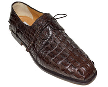 Load image into Gallery viewer, Ferrini Hornback Alligator Lace-Up Shoes # 3786H16
