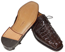 Load image into Gallery viewer, Ferrini Hornback Alligator Lace-Up Shoes # 3786H16
