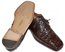Load image into Gallery viewer, Ferrini Hornback Alligator Lace-Up Shoes # 3874H18
