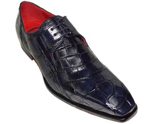 Load image into Gallery viewer, Fennix Lace-Up Alligator 'Logan'
